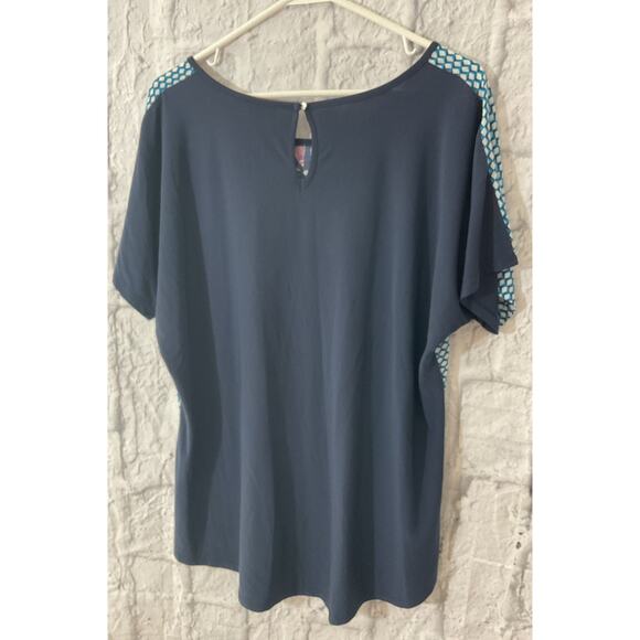 Cato Multi Colored Top XL - Picture 4 of 5